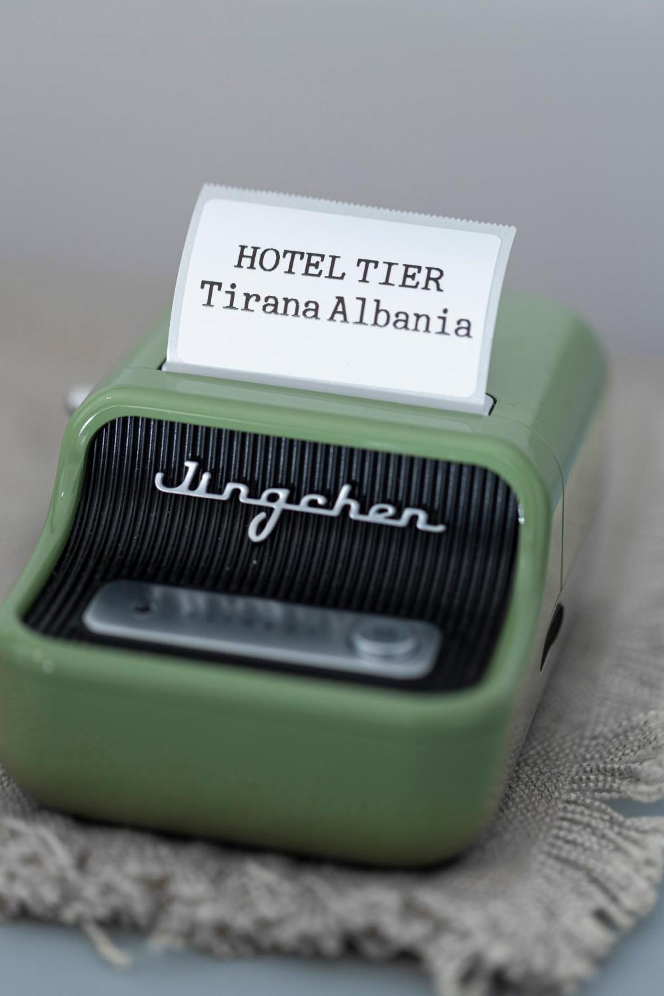 Tier Hotel Тирана Экстерьер фото